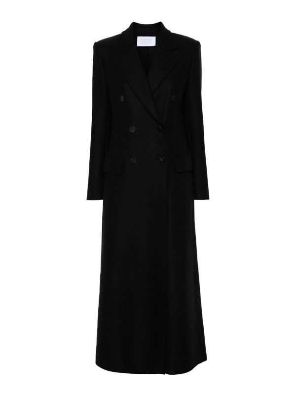 Harris Wharf London Manteau Court - Noir