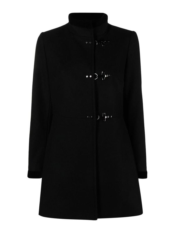 Fay Manteau Court - Noir
