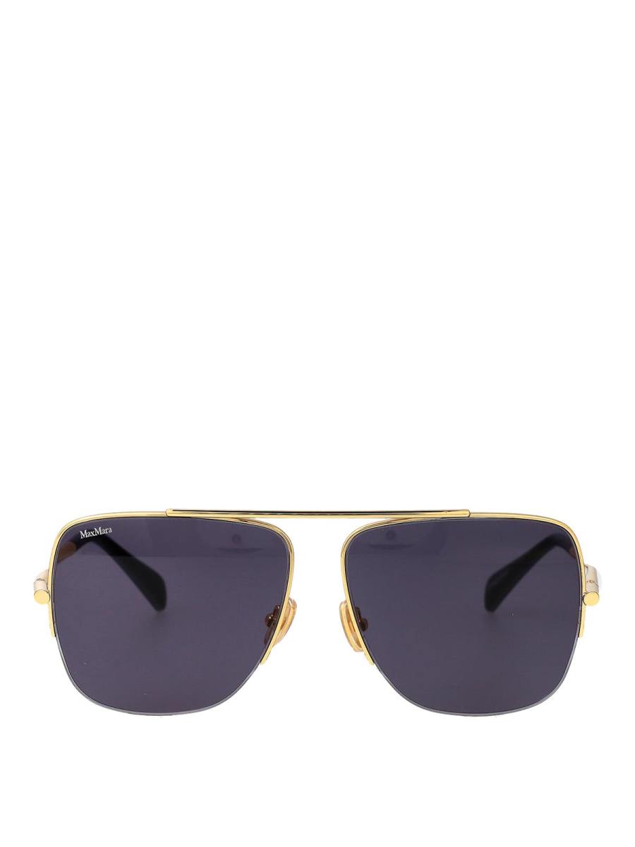 Max Mara Lunettes De Soleil - Bleu