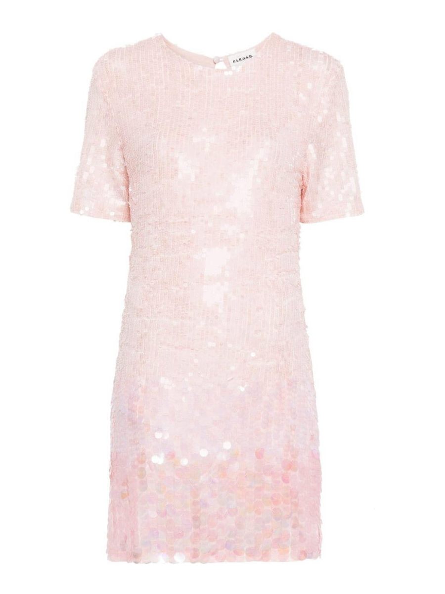 P. A.R. O.S. H. Robe Courte - Rose