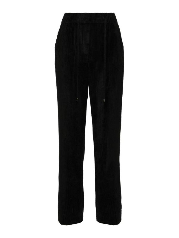 Peserico Pantalons Décontractés - Noir