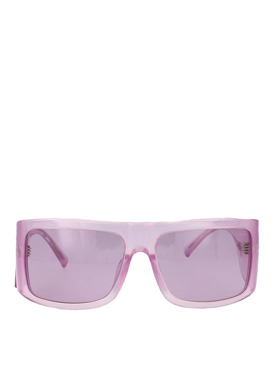 The Attico Lunettes De Soleil - Couleur Chair