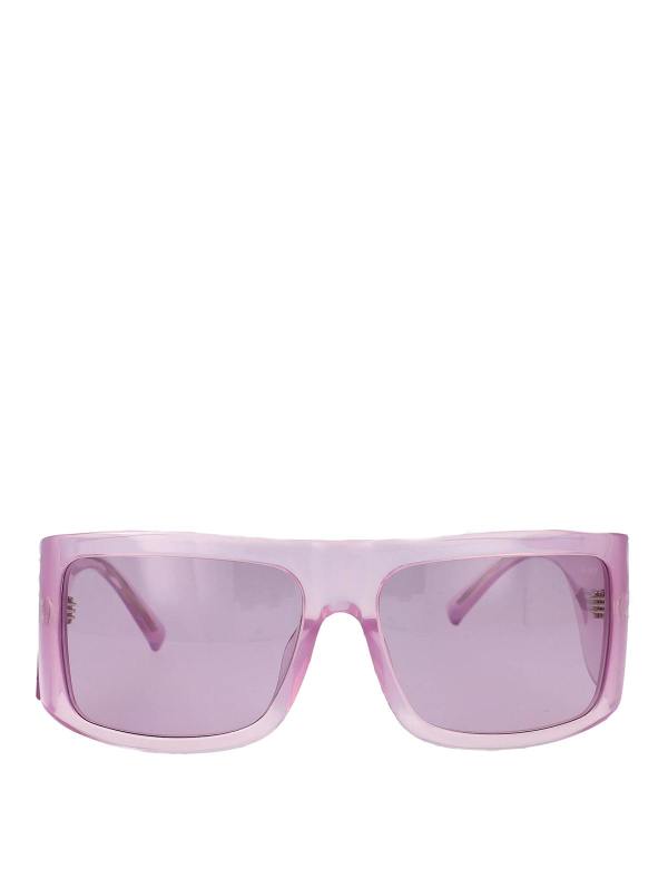 The Attico Lunettes De Soleil - Couleur Chair