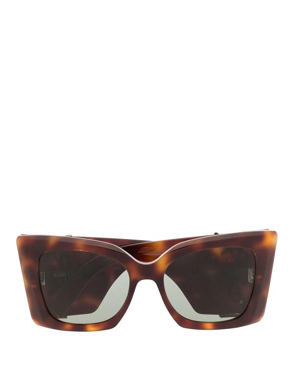 Saint Laurent Lunettes De Soleil - Vert