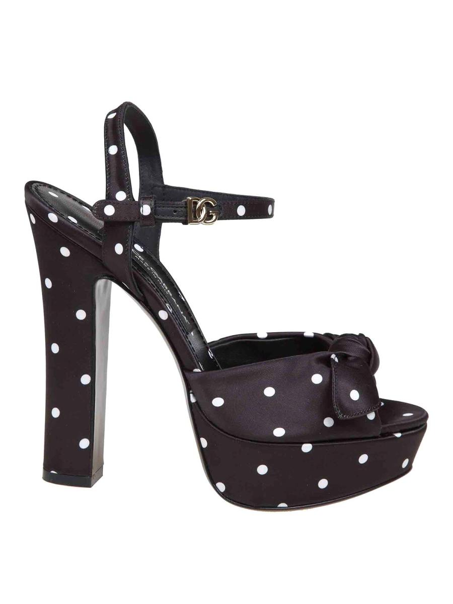 Dolce & Gabbana Sandales - Noir