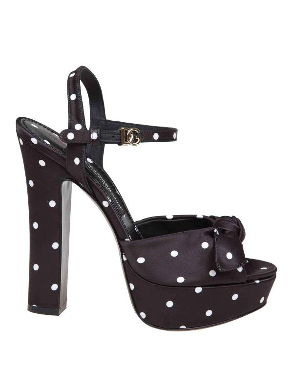 Dolce & Gabbana Sandales - Noir