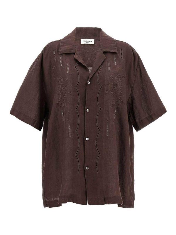 P. A.R. O.S. H. Chemise - Marron