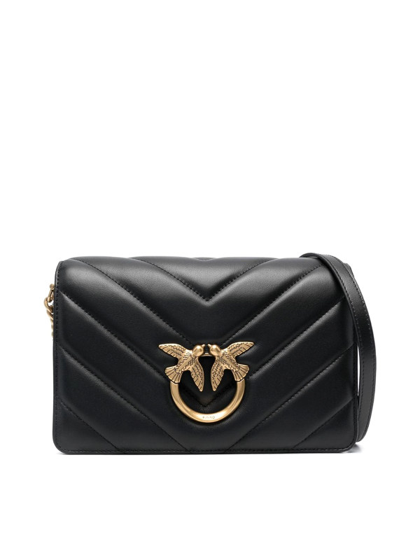 Pinko Sac Porté Épaule - Noir