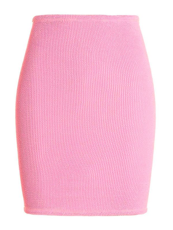 Hunza G Mini Jupe - Couleur Chair