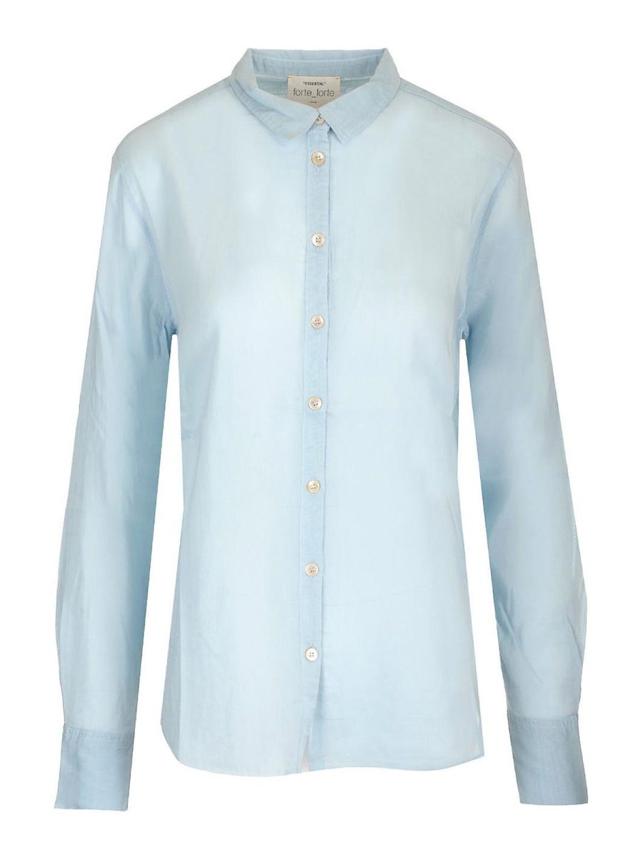 Forte Forte Chemise - Bleu Clair