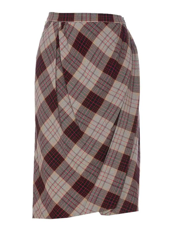 Vivienne Westwood Jupe Midi - Marron