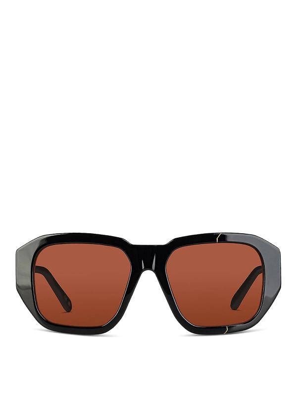 Face. Hide Lunettes De Soleil - Rouge Bru