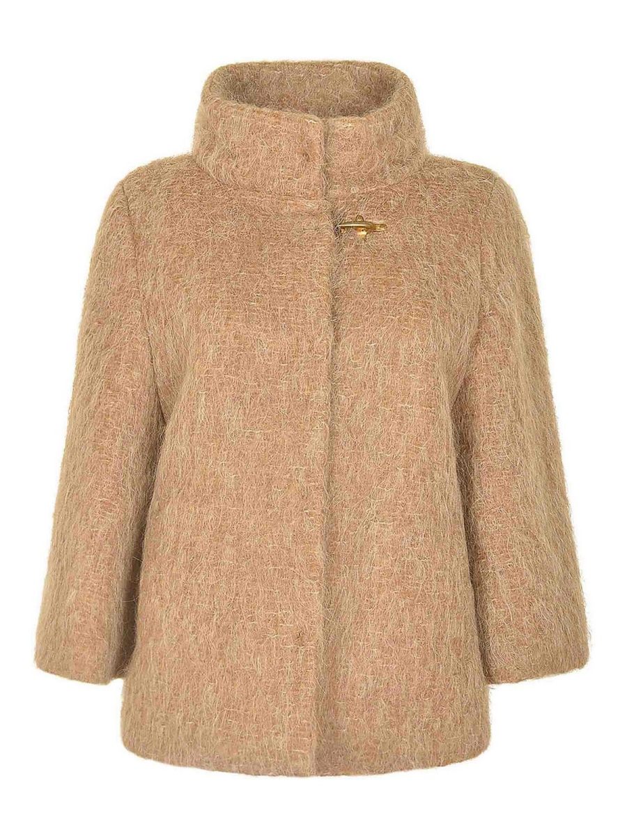 Fay Manteau Court - Camel