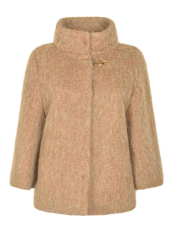Fay Manteau Court - Camel