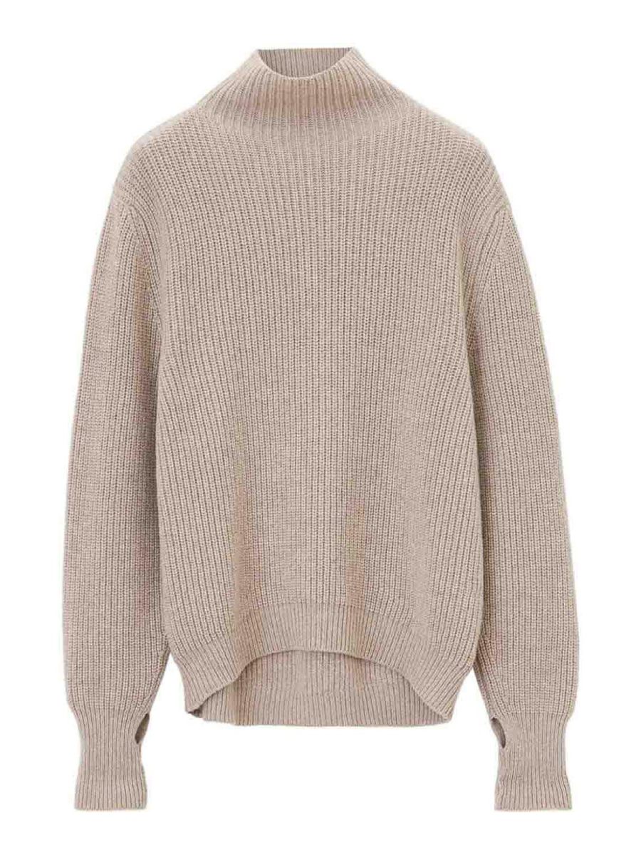 Lemaire Pull Col Roulé - Beige