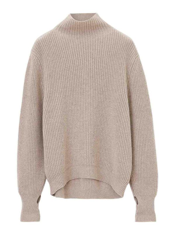 Lemaire Pull Col Roulé - Beige