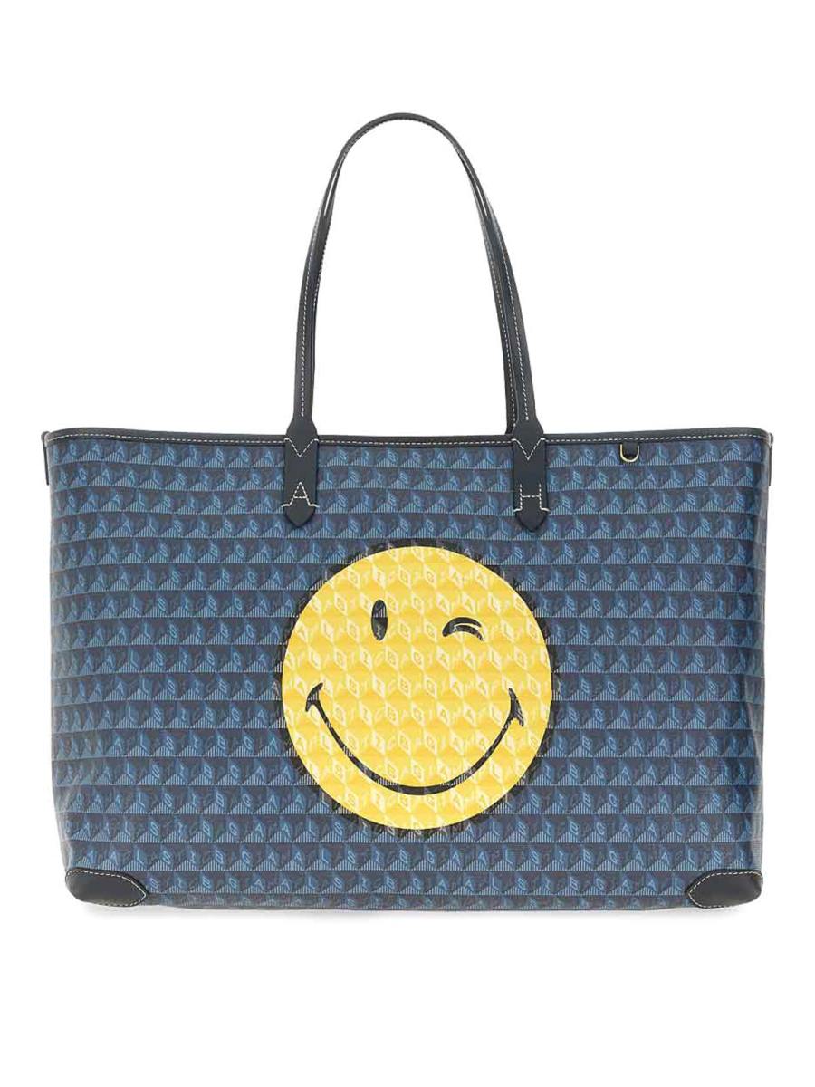 Anya Hindmarch Sac Cabas - Bleu
