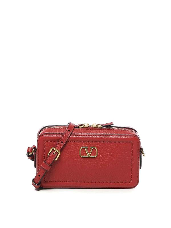 Valentino Garavani Sac Bandoulière - Roug