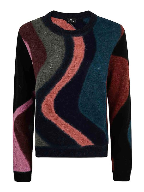 Ps by Paul Smith Pull Col Rond - Noir