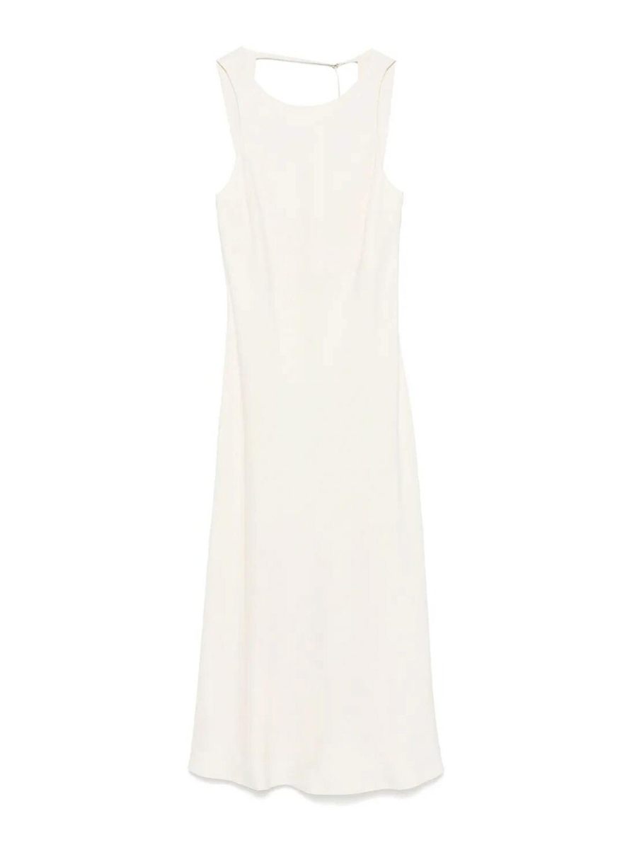 Patrizia Pepe Robe Au Genou - Blanc