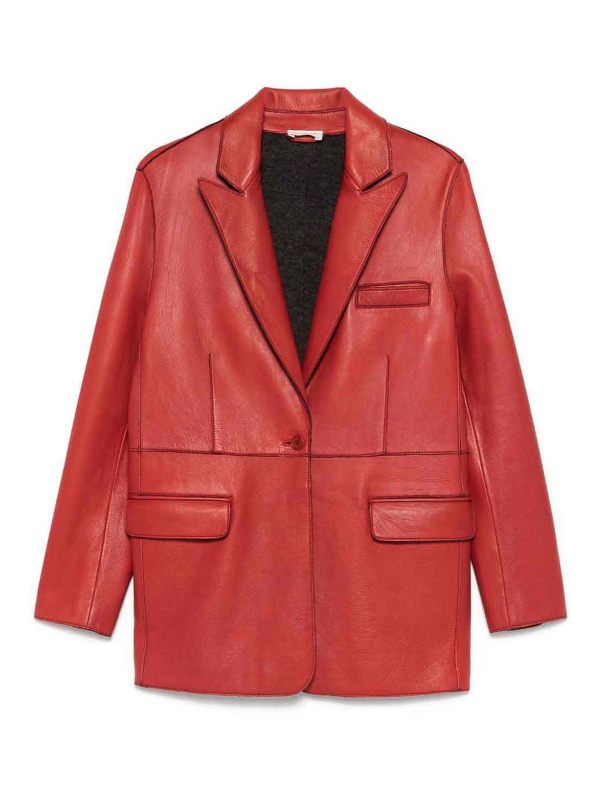 P. A.R. O.S. H. Veste Casual - Rouge