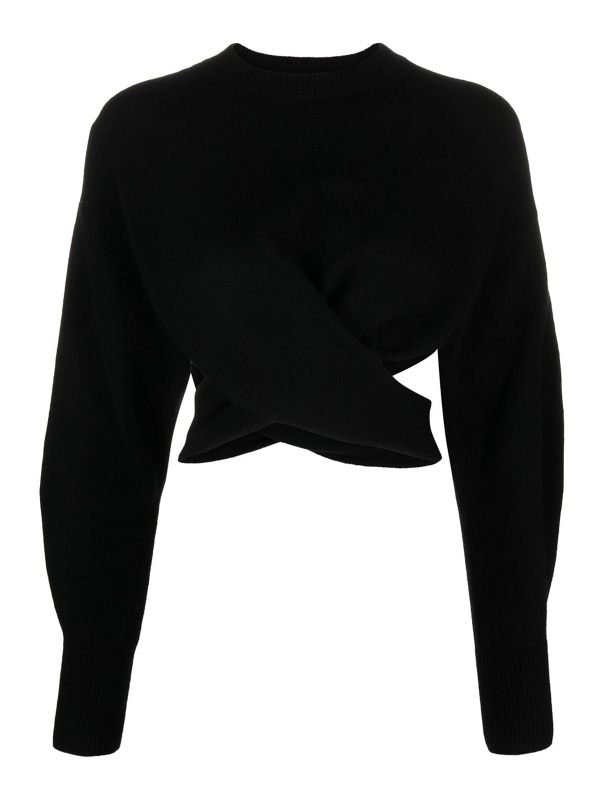 Alexander Mcqueen Pull Col Rond - Noir