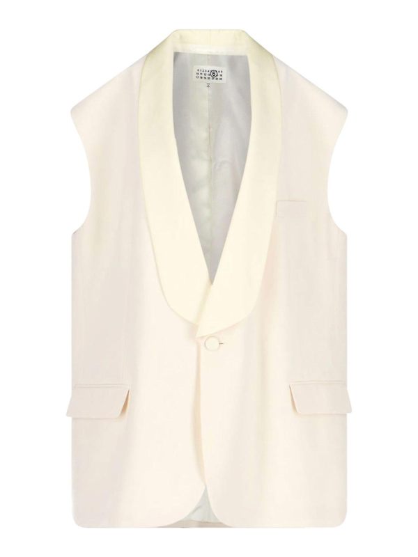 MM6 Maison Margiela Blazer - Blanc
