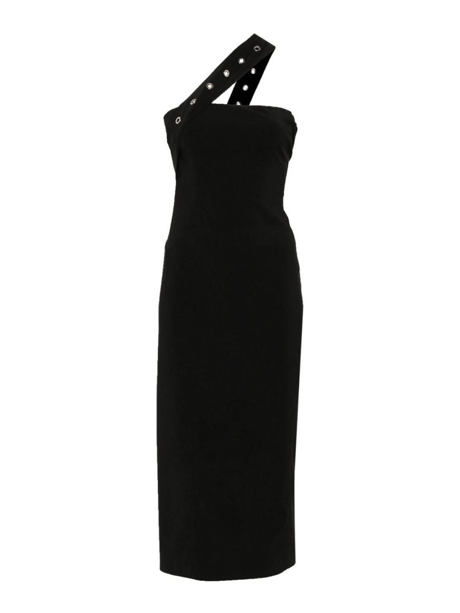 Patrizia Pepe Robe Au Genou - Noir