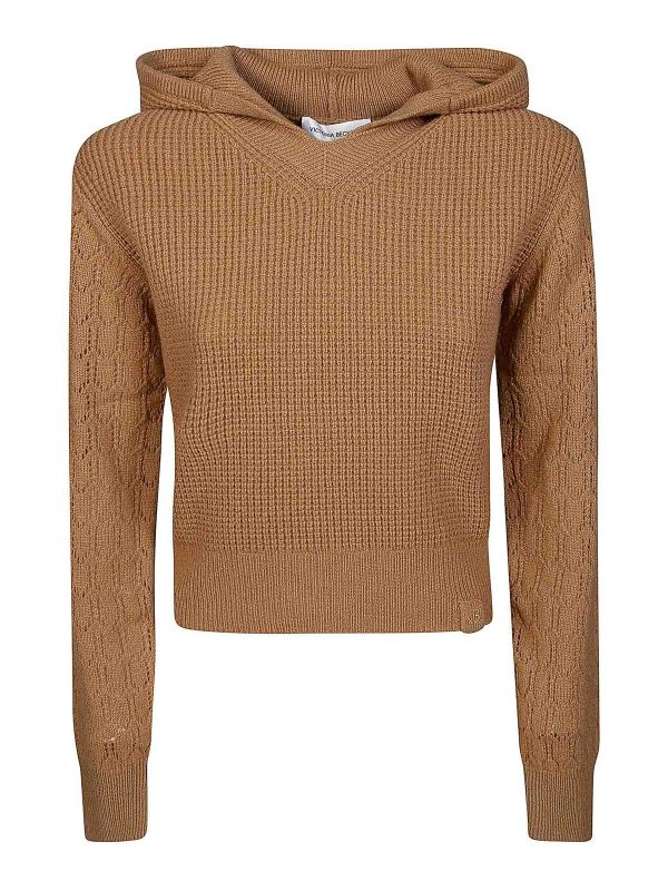 Victoria Beckham Sweat-Shirts - Marron Clair