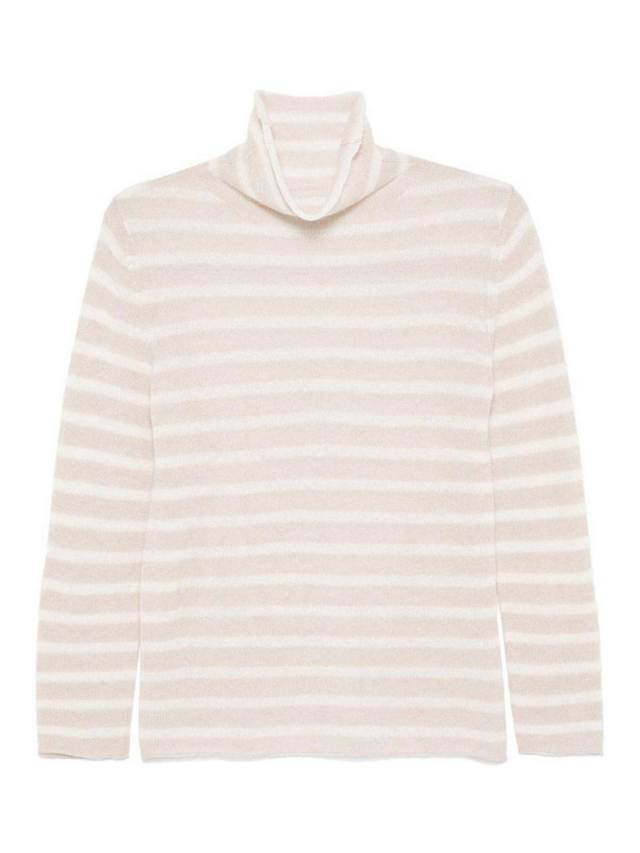 Be You Pull Col Roulé - Beige