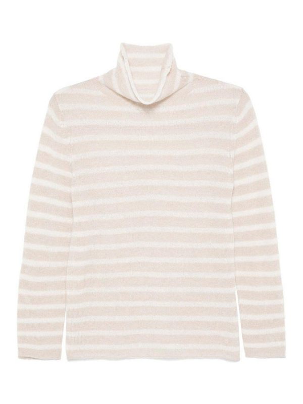 Be You Pull Col Roulé - Beige