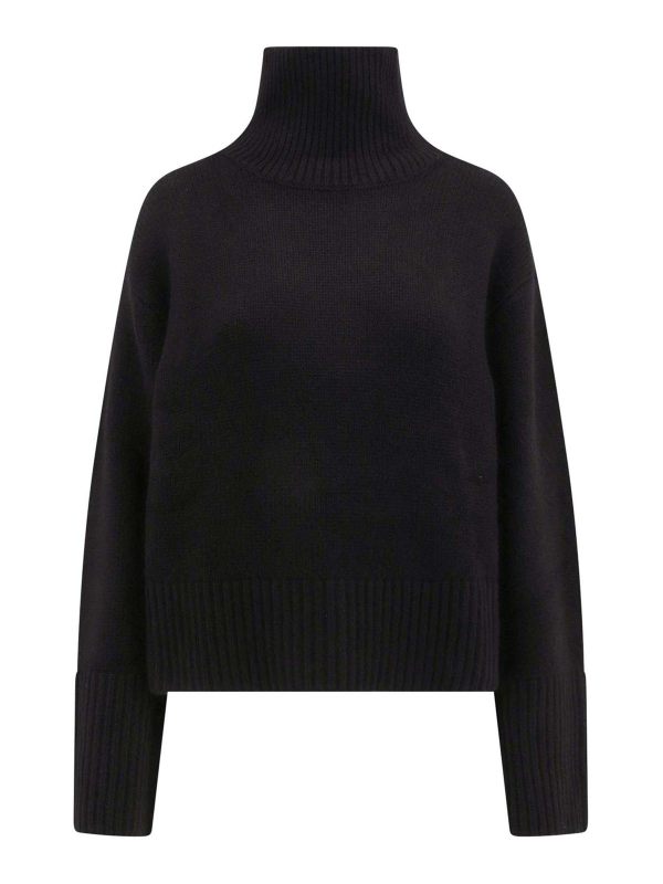 Lisa Yang Pull Col Rond - Noir
