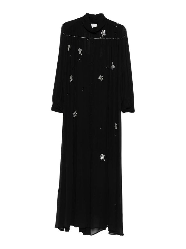 Forte Forte Robe Au Genou - Noir