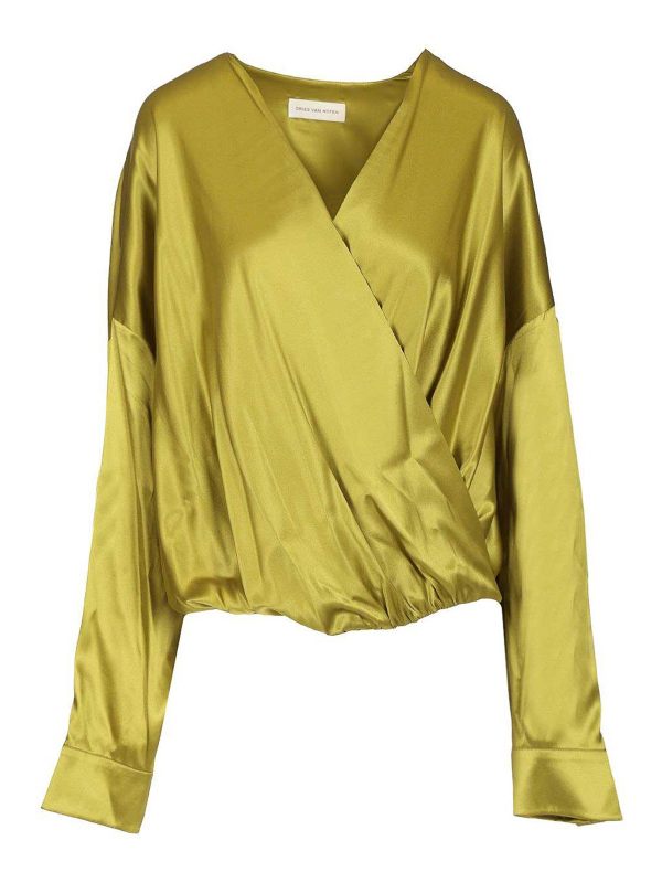 Dries Van Noten Top - Vert