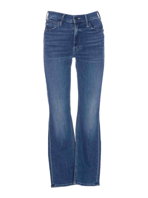 Mother Jean Bootcut - Bleu
