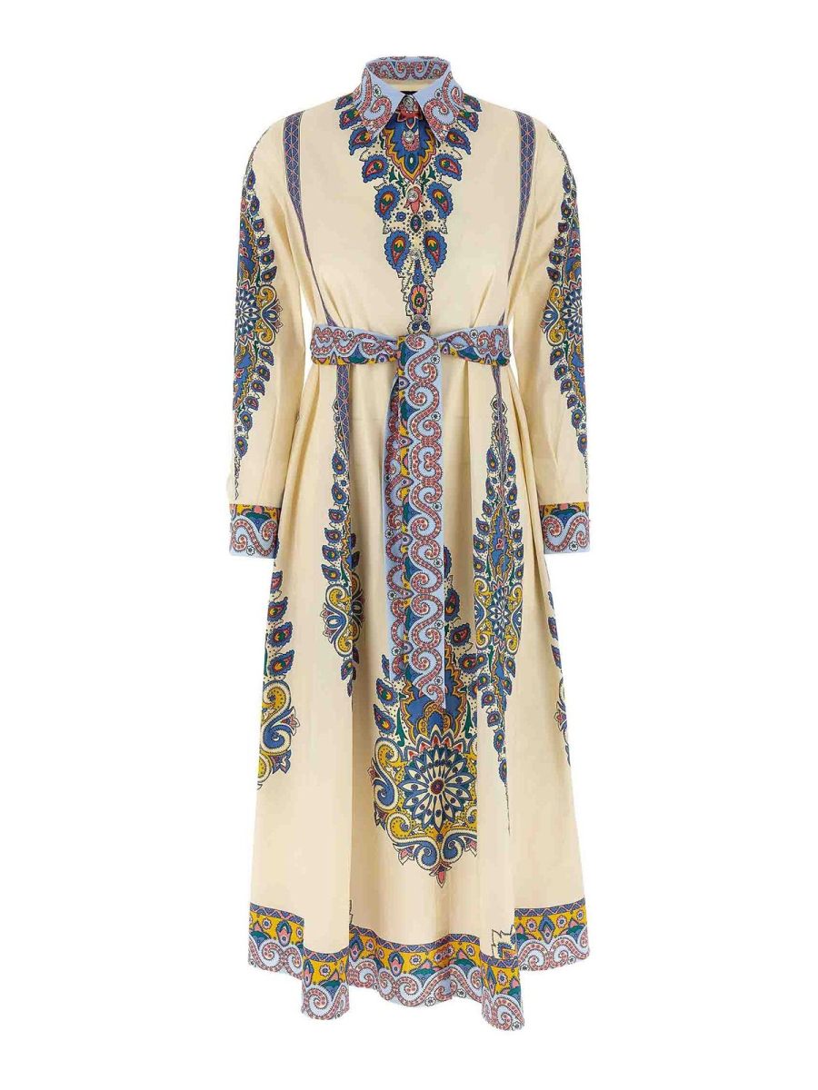 Etro Robe Au Genou - Multicolore
