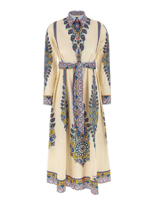 Etro Robe Au Genou - Multicolore