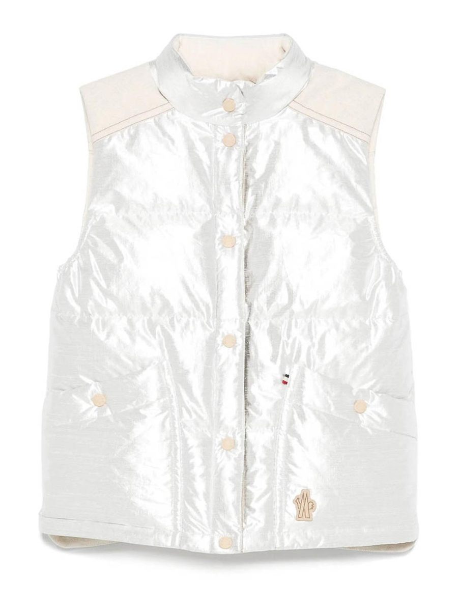 Moncler Grenoble Manteau Rembourré - Argent
