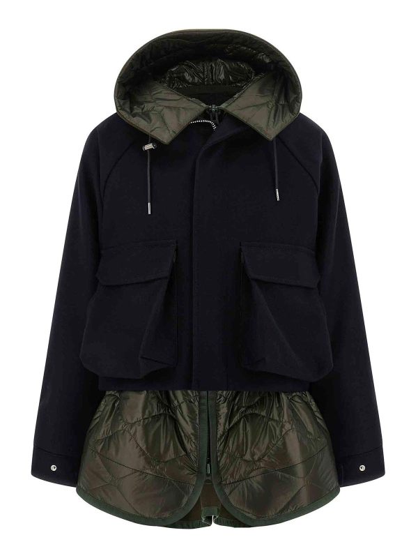 Sacai Veste Casual - Multicolore