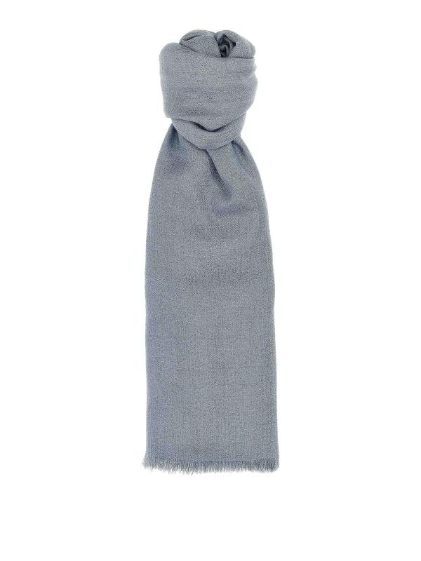 Brunello Cucinelli Écharpe - Bleu Clair