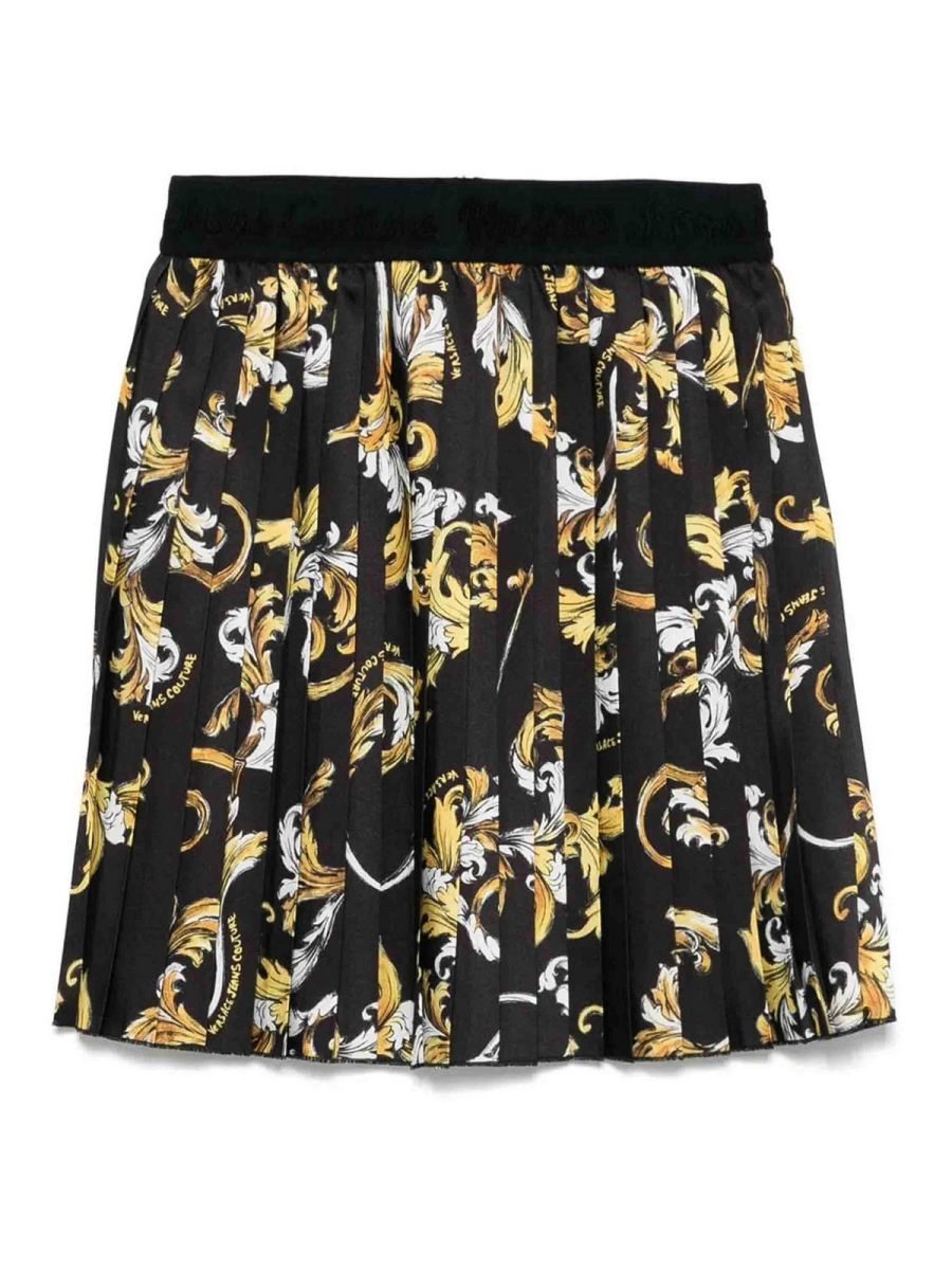 Versace Jeans Jupe Midi - Noir