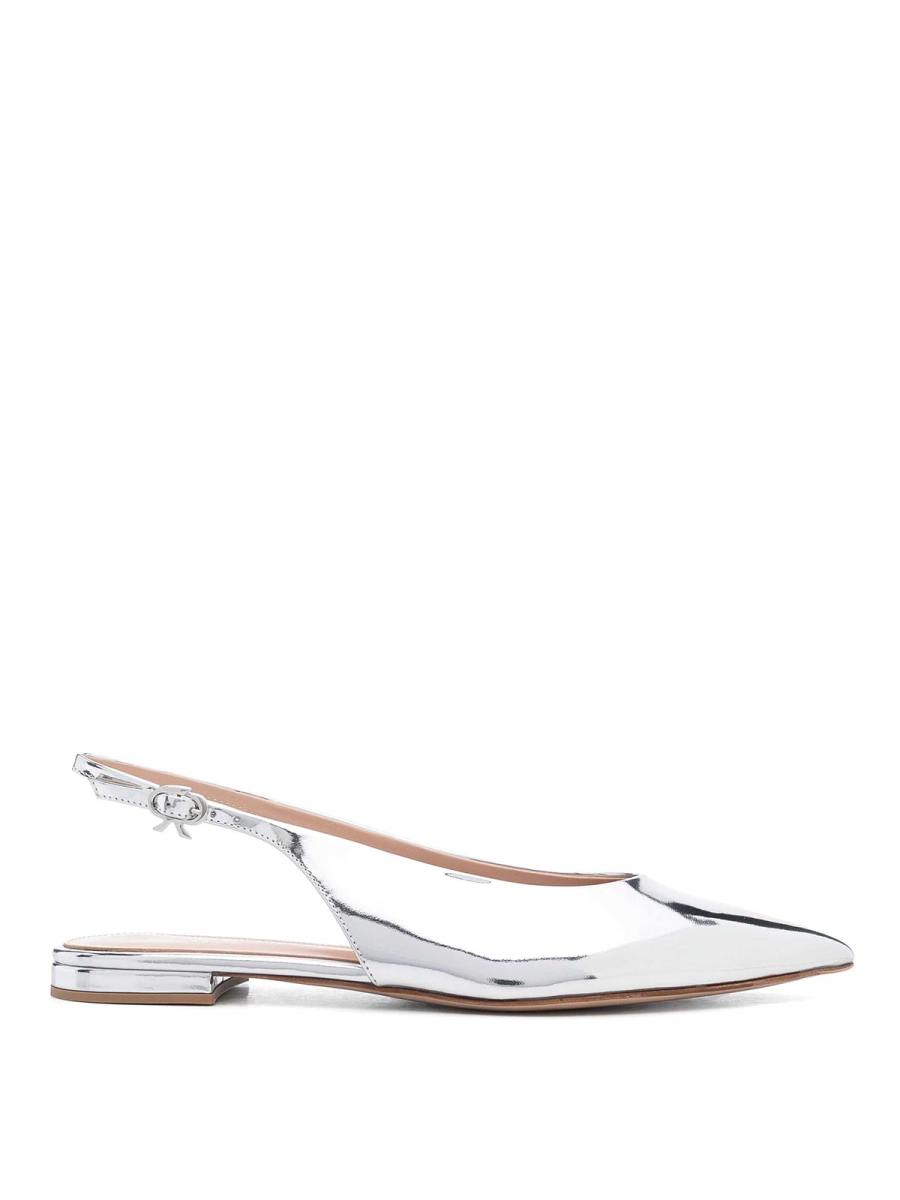 Gianvito Rossi Ballerines - Argent