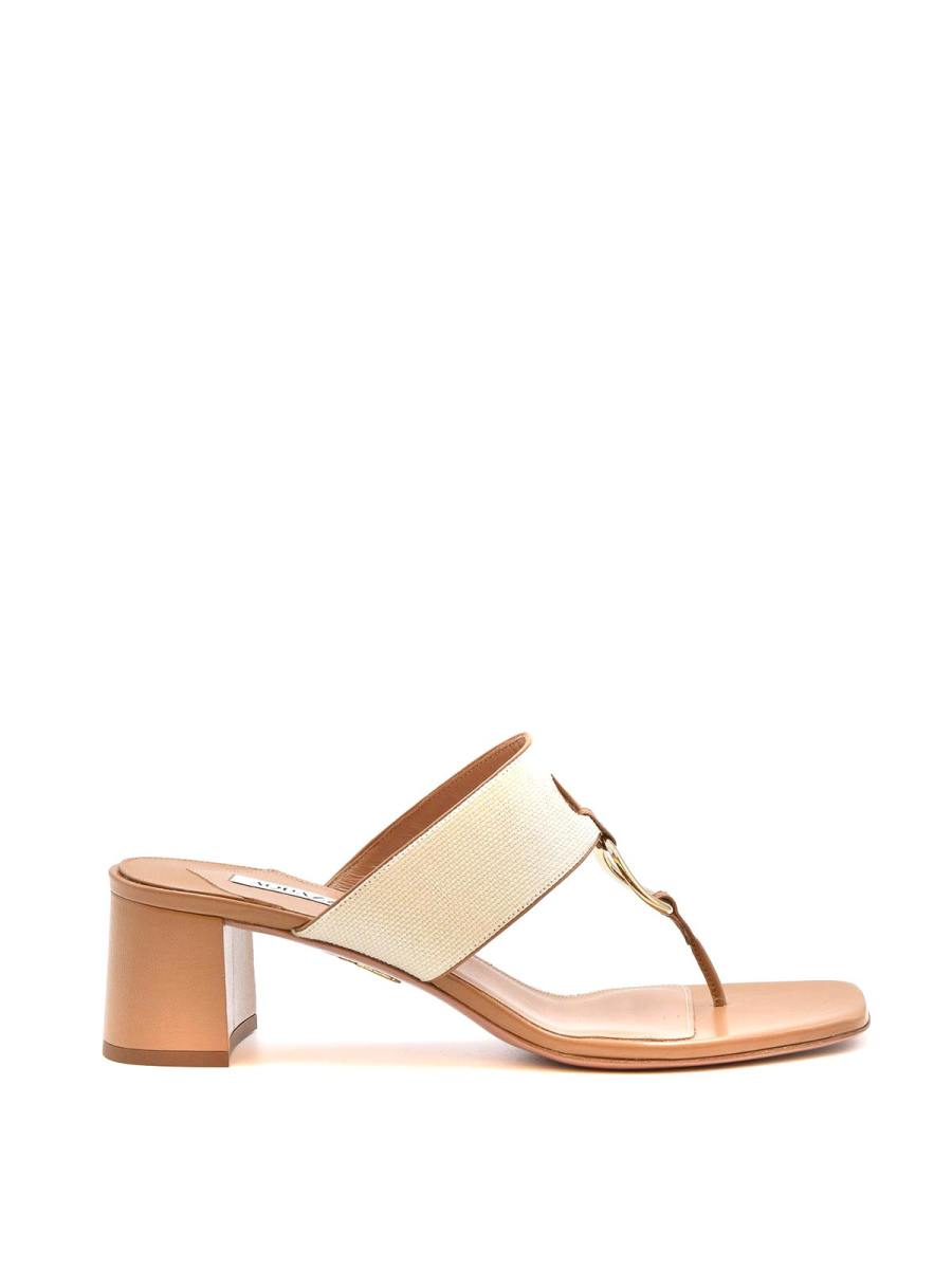 Aquazzura Sandales - Crème