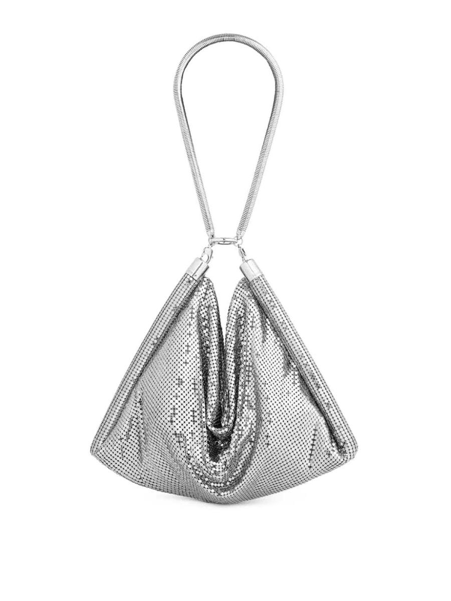 Rabanne Sac Porté Épaule - Argent