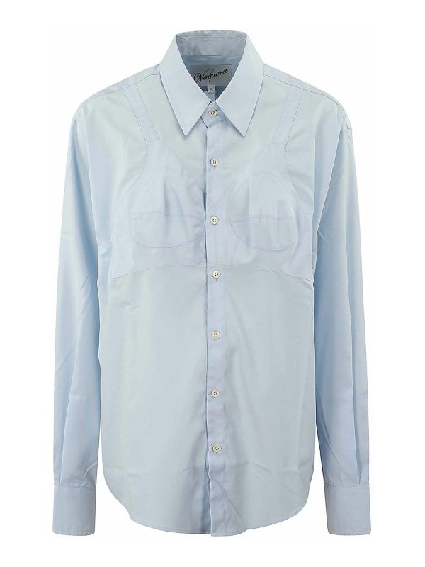 Vaquera Chemise - Bleu