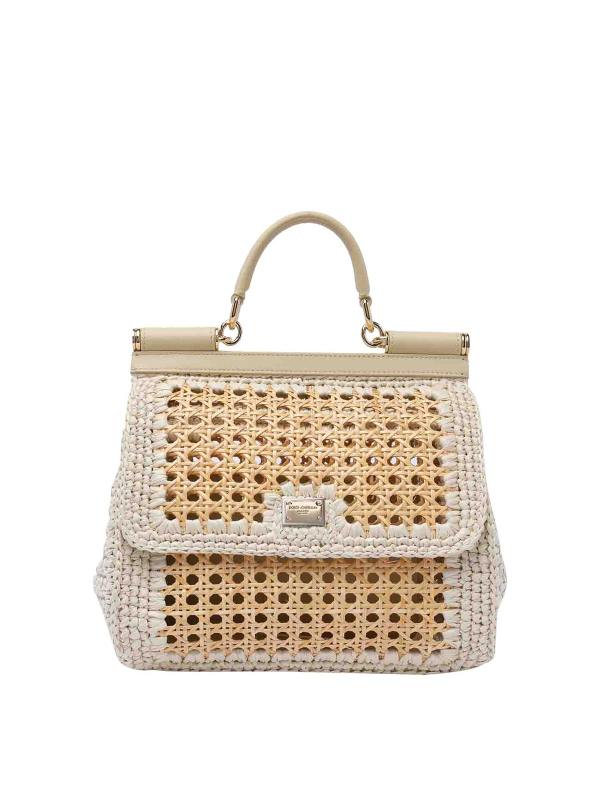 Dolce & Gabbana Sac Cabas - Beig