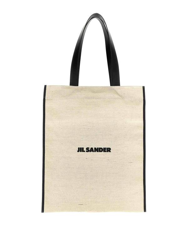 Jil Sander Sac Cabas - Blanc