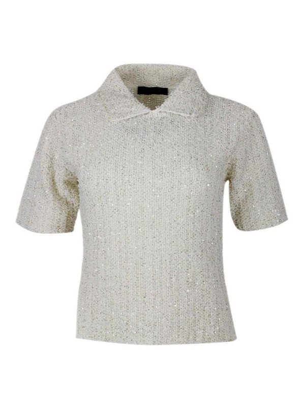 Fabiana Filippi Pull Col Rond - Jaune