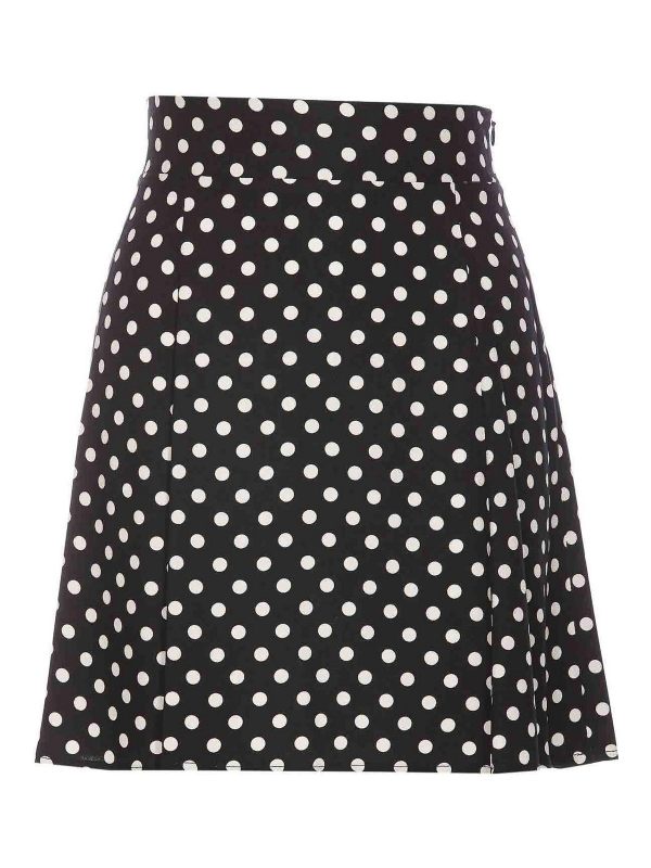 Mar De Margaritas Jupe Midi - Noir