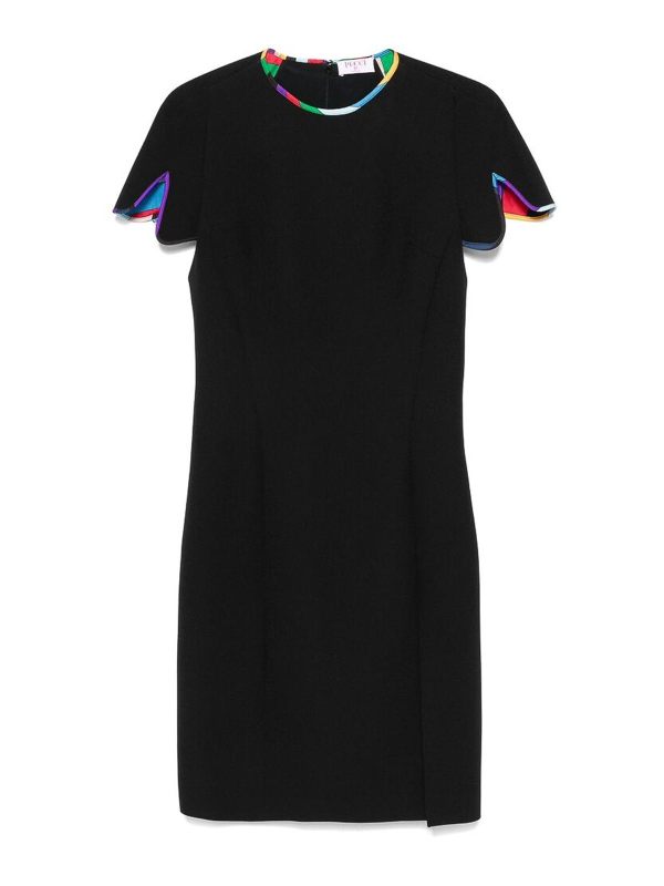 Emilio Pucci Robe Courte - Noir